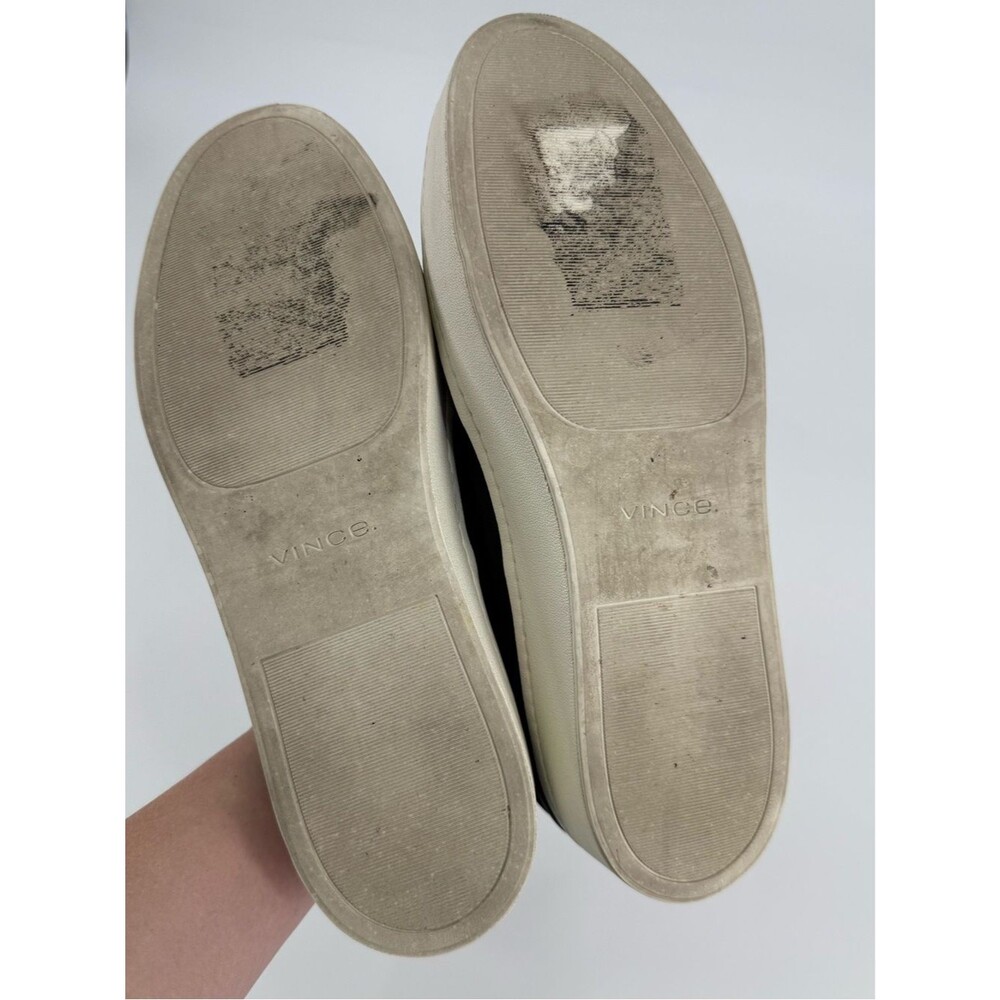 Vince Warren Slip-On Platform Sneaker | Black | Size 10M - Picture 6 of 8